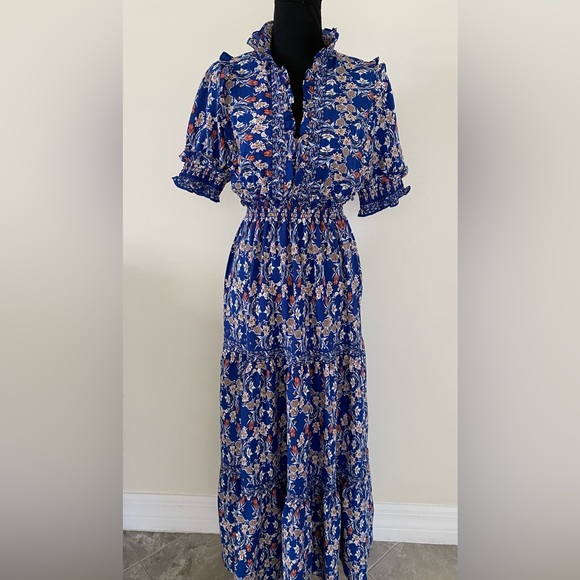 Max Studio NWT Women’s Floral Maxi Dress Size Small - Picture 2 of 16